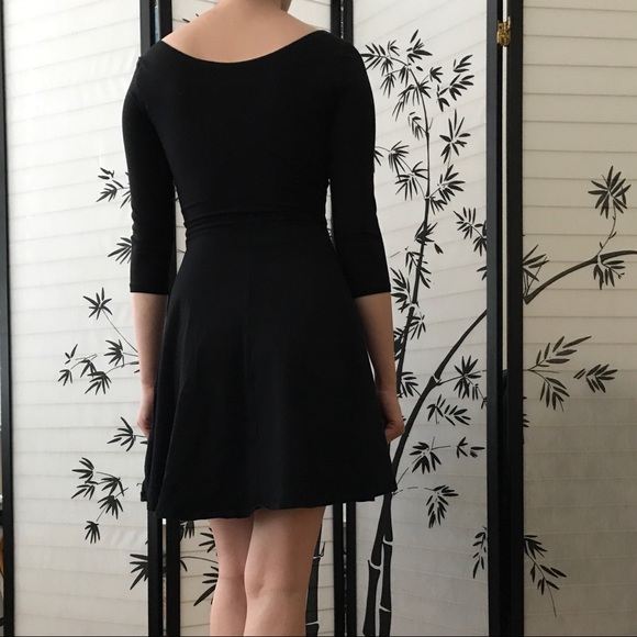 Dorothy Perkins Boat Neck Skater Dress - Picture 4 of 5